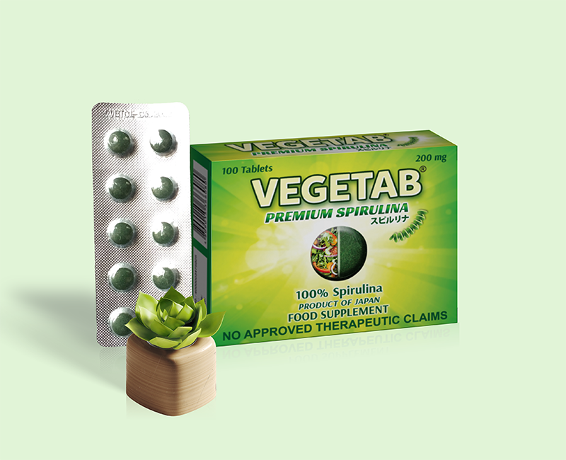 Vegetab Premium Spirulina 200mg