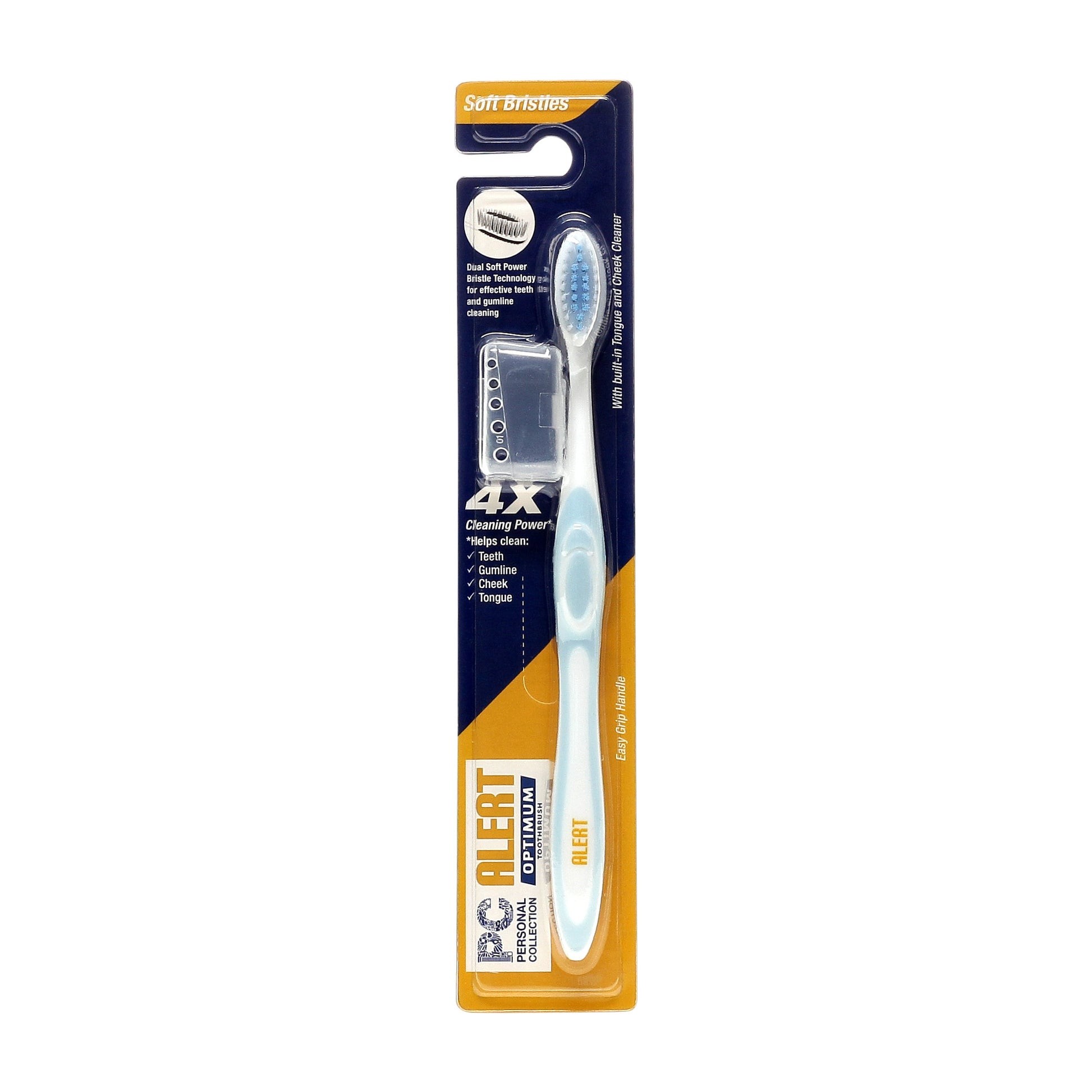 Alert Optimum Toothbrush Blue