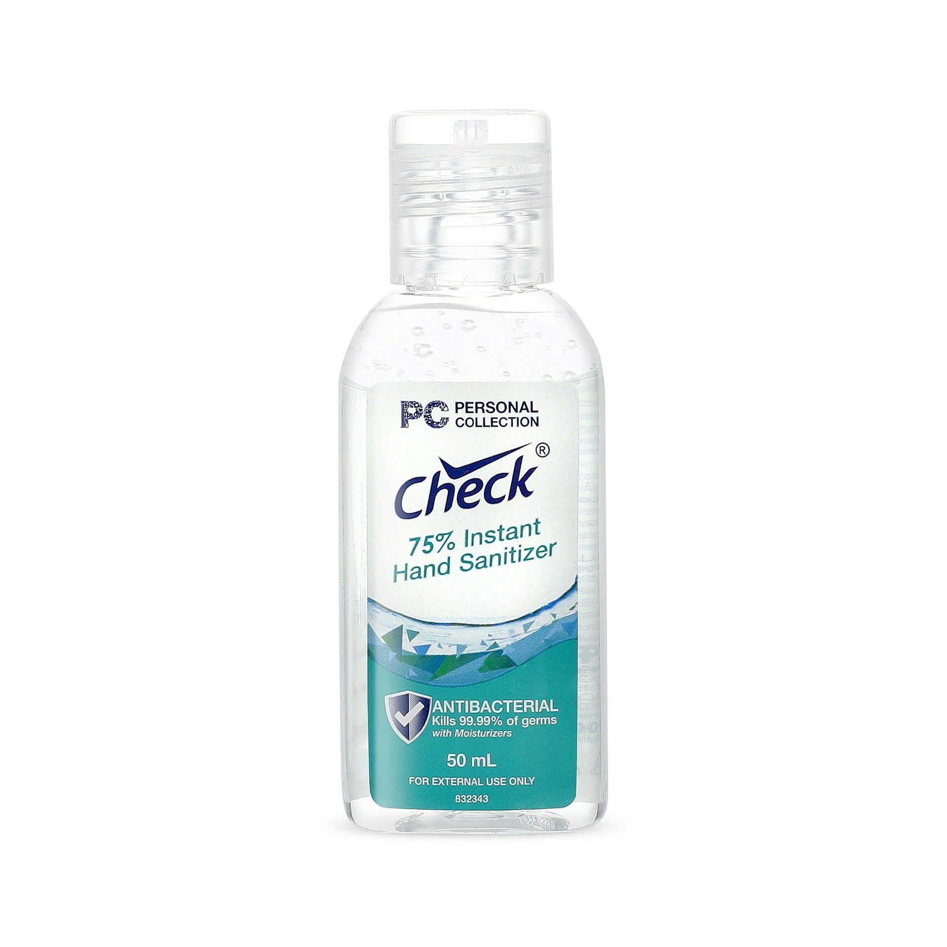 Check 75% Instant Liquid Hand Sanitizer 50ml