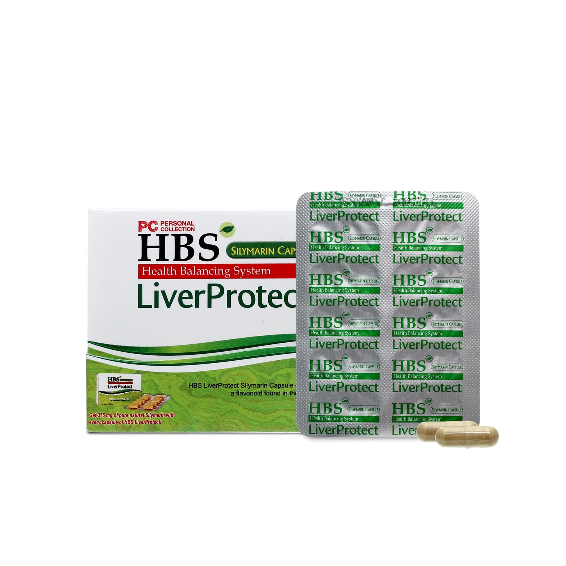 HBS Liver Protect 375mg per capsule (10 capsules)