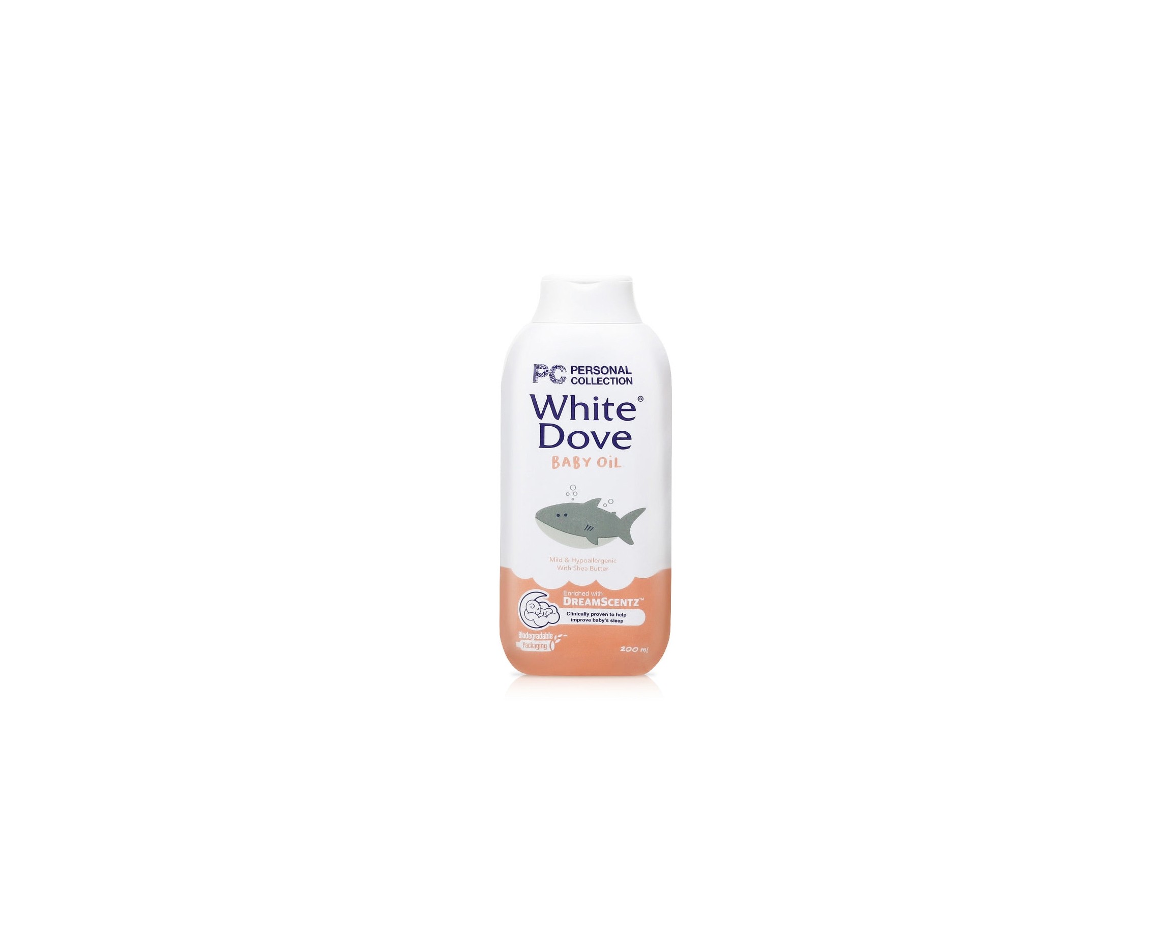 White Dove Baby Oil 200ml Dreamscentz